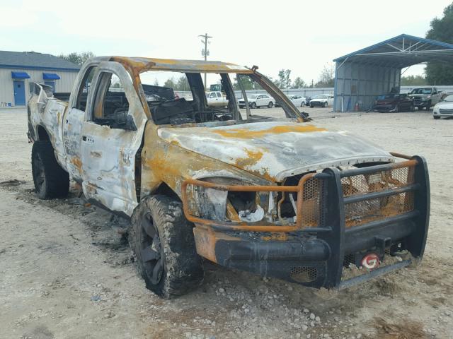 1D7KS28A97J611019 - 2007 DODGE RAM 2500 S RED photo 1