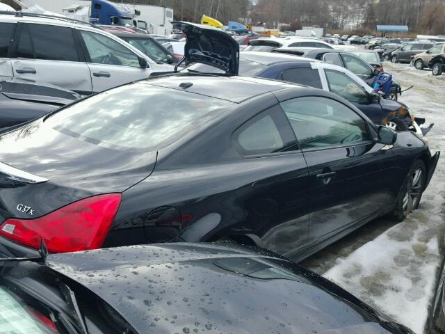 JNKCV64FX9M654864 - 2009 INFINITI G37 BLACK photo 4