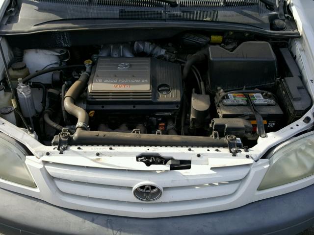 4T3ZF19C82U458621 - 2002 TOYOTA SIENNA CE WHITE photo 7