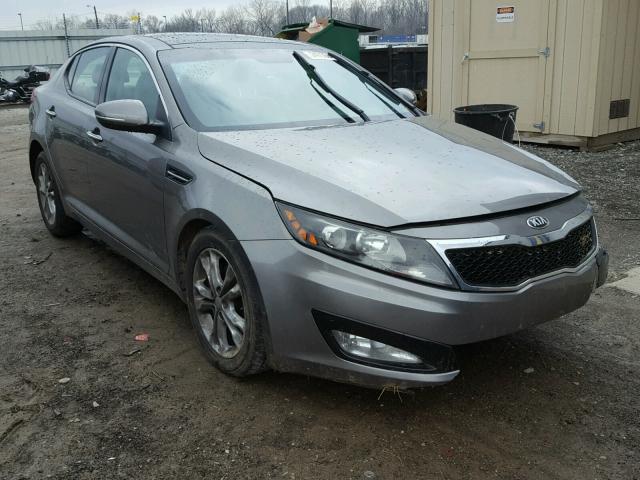 5XXGN4A70DG134241 - 2013 KIA OPTIMA EX GRAY photo 1