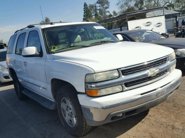 1GNEC13T64R205341 - 2004 CHEVROLET TAHOE C150 WHITE photo 1