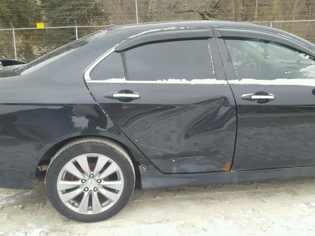 JH4CL96976C033095 - 2006 ACURA TSX BLACK photo 9