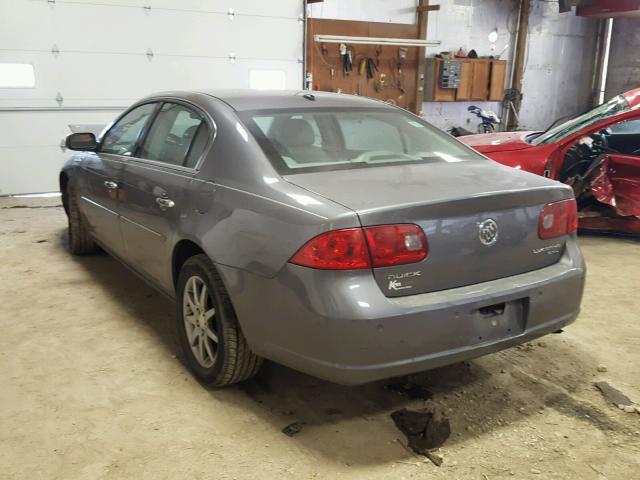 1G4HD57287U221923 - 2007 BUICK LUCERNE CX GRAY photo 3