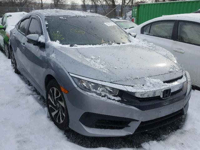2HGFC2F77GH570666 - 2016 HONDA CIVIC EX ნაცრისფერი ფოტო 1