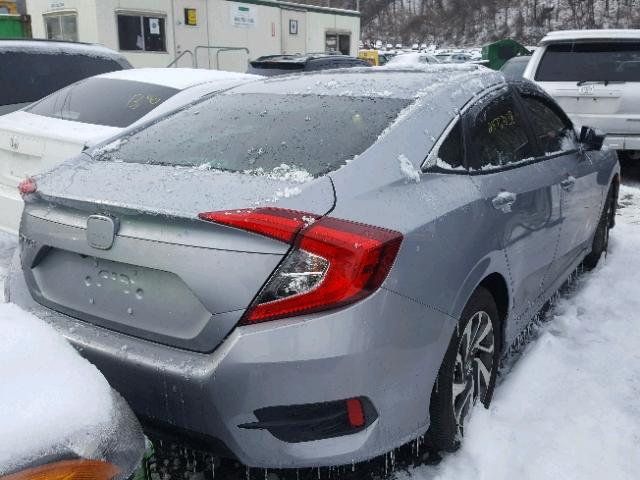 2HGFC2F77GH570666 - 2016 HONDA CIVIC EX GRAY photo 4