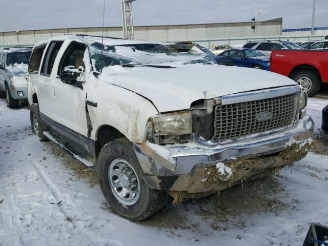 1FMNU40S22EA47678 - 2002 FORD EXCURSION WHITE photo 1