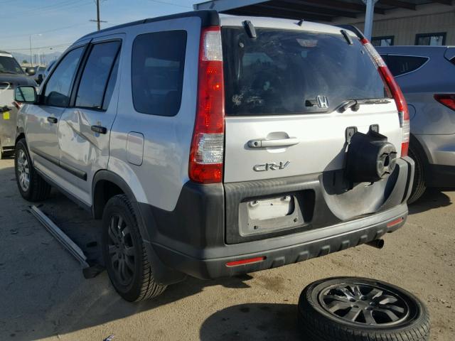 JHLRD68806C016377 - 2006 HONDA CR-V EX SILVER photo 3