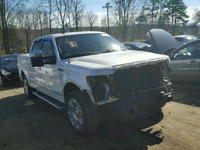 1FTFW1CV2AFB66086 - 2010 FORD F150 SUPER WHITE photo 1