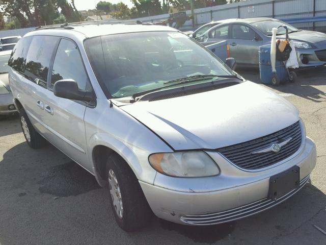 2C4GP443X1R217150 - 2001 CHRYSLER TOWN & COU SILVER photo 1