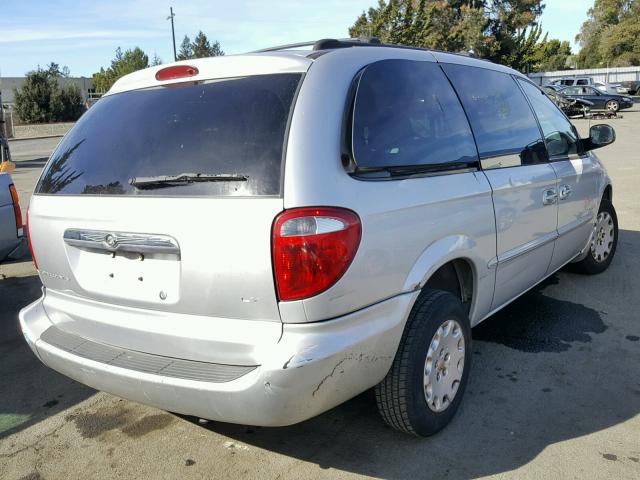 2C4GP443X1R217150 - 2001 CHRYSLER TOWN & COU SILVER photo 4