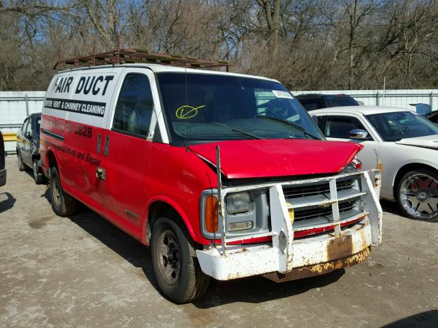 1GCFG25WX11108457 - 2001 CHEVROLET EXPRESS G2 TWO TONE photo 1