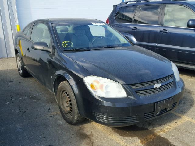 1G1AK15F277200454 - 2007 CHEVROLET COBALT LS BLACK photo 1