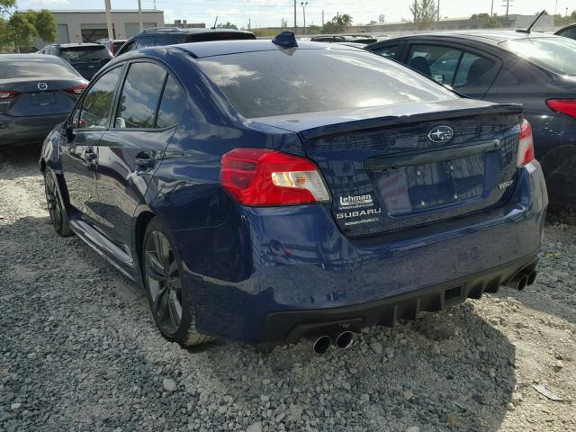 JF1VA1E68H8833151 - 2017 SUBARU WRX PREMIU BLUE photo 3