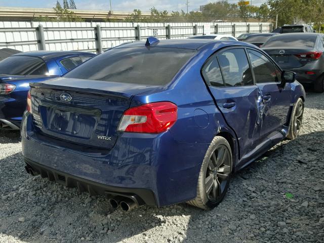 JF1VA1E68H8833151 - 2017 SUBARU WRX PREMIU BLUE photo 4