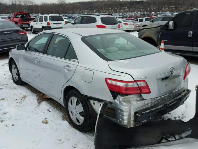 4T1BE46K69U308835 - 2009 TOYOTA CAMRY BASE GRAY photo 3