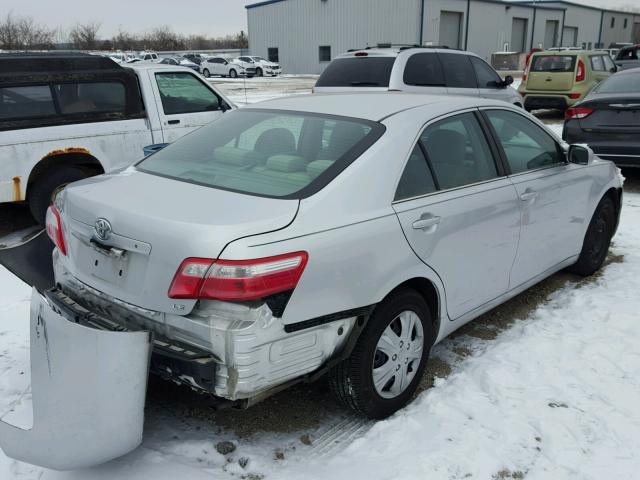 4T1BE46K69U308835 - 2009 TOYOTA CAMRY BASE GRAY photo 4