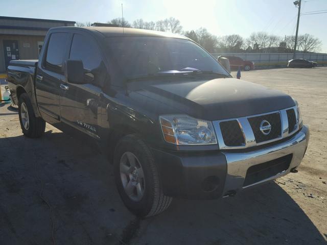 1N6BA07AX6N561027 - 2006 NISSAN TITAN XE CHARCOAL photo 1