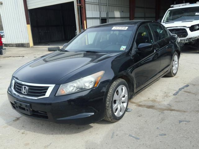 1HGCP26899A004977 - 2009 HONDA ACCORD EXL BLACK photo 2