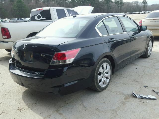 1HGCP26899A004977 - 2009 HONDA ACCORD EXL BLACK photo 4