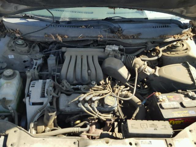 1FAFP53UX2A134146 - 2002 FORD TAURUS SE SILVER photo 7