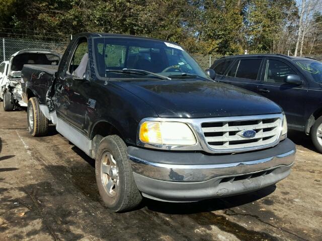 1FTRF17W43NB31896 - 2003 FORD F150 BLACK photo 1