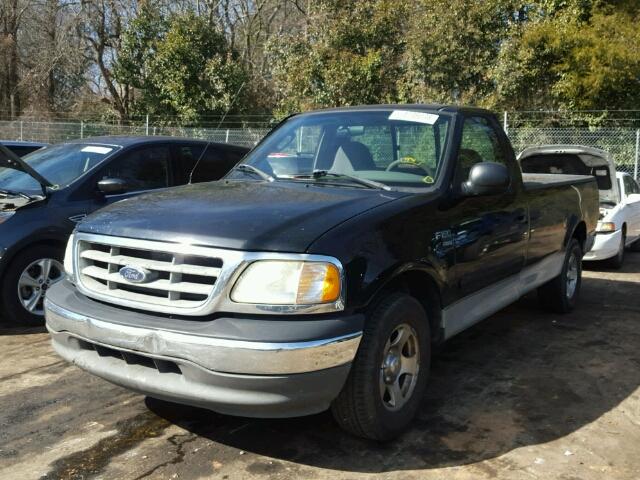 1FTRF17W43NB31896 - 2003 FORD F150 BLACK photo 2