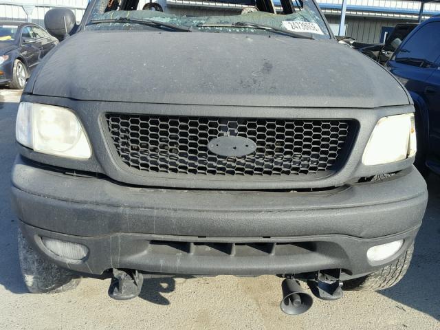 1FTRW08L81KE27579 - 2001 FORD F150 SUPER BLACK photo 7