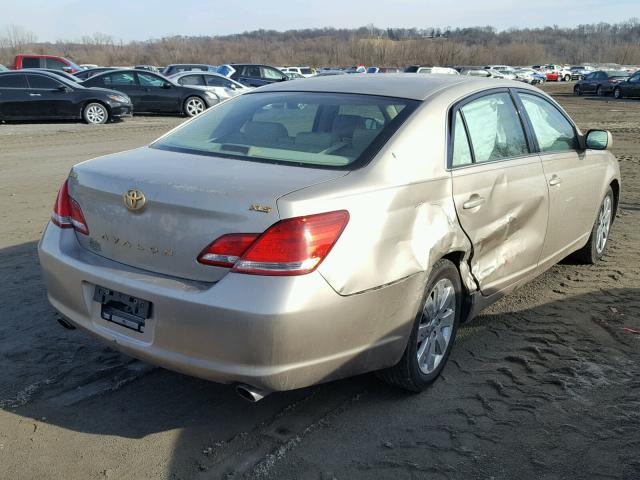 4T1BK36BX5U016652 - 2005 TOYOTA AVALON XL GOLD photo 4