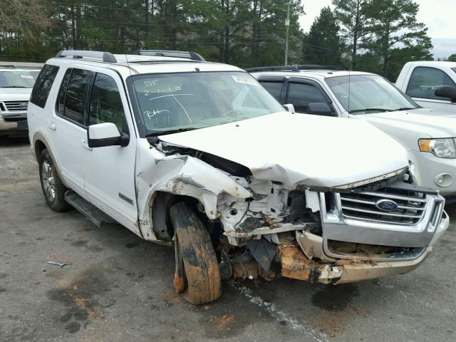 1FMEU74836ZA03087 - 2006 FORD EXPLORER E WHITE photo 1