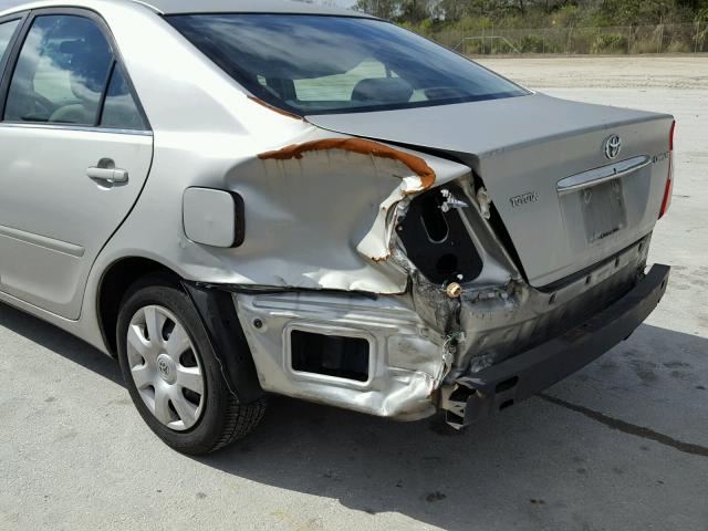 4T1BE32K83U222837 - 2003 TOYOTA CAMRY LE SILVER photo 9