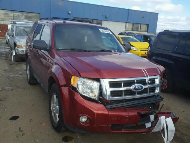 1FMCU0D7XCKB11099 - 2012 FORD ESCAPE XLT RED photo 1