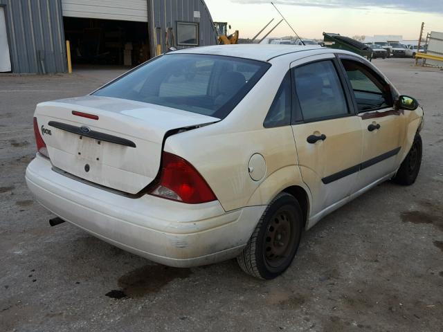 1FAFP33P13W247566 - 2003 FORD FOCUS LX WHITE photo 4