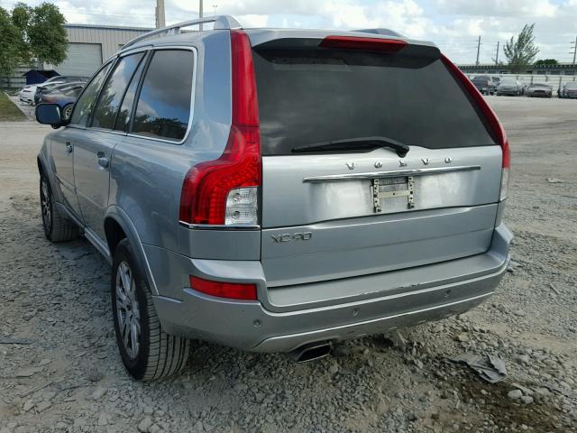 YV4952CY2D1655229 - 2013 VOLVO XC90 3.2 SILVER photo 3