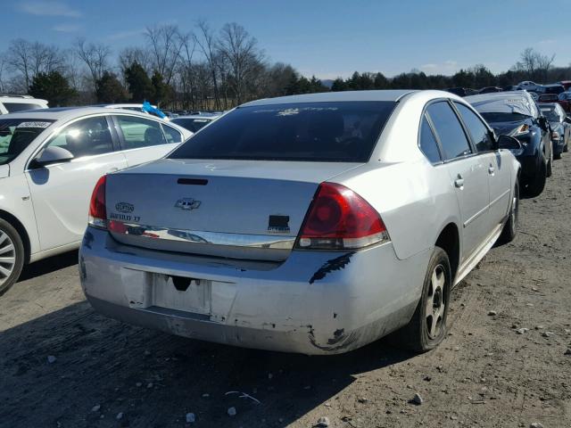 2G1WB5EK7A1156403 - 2010 CHEVROLET IMPALA LT SILVER photo 4