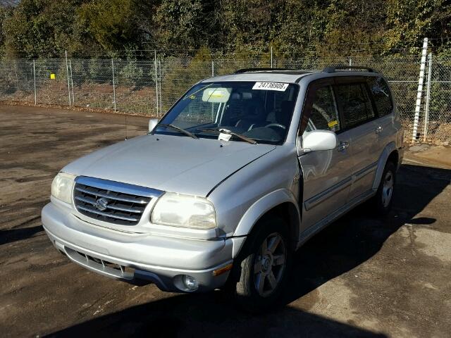 JS3TY92V634100248 - 2003 SUZUKI XL7 PLUS SILVER photo 2