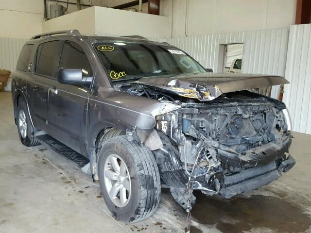 5N1BA0ND7DN603338 - 2013 NISSAN ARMADA SV GRAY photo 1