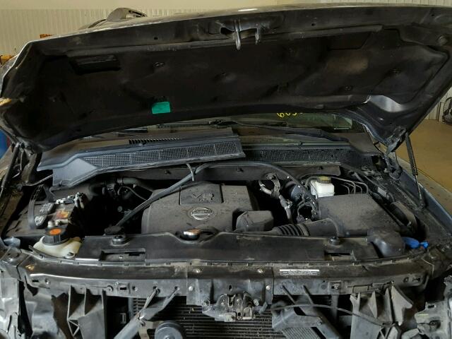 5N1BA0ND7DN603338 - 2013 NISSAN ARMADA SV GRAY photo 7