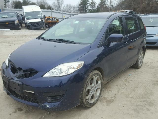 JM1CR2WL3A0383367 - 2010 MAZDA 5 BLUE photo 2