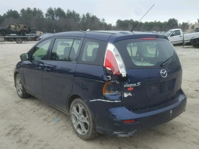 JM1CR2WL3A0383367 - 2010 MAZDA 5 BLUE photo 3