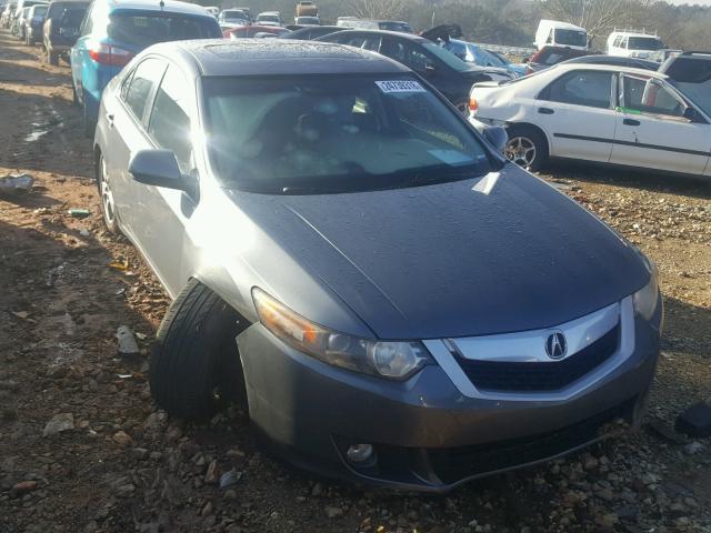 JH4CU2F65AC026536 - 2010 ACURA TSX GRAY photo 1