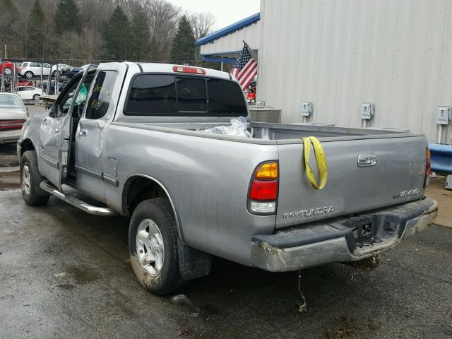 5TBBT44162S312763 - 2002 TOYOTA TUNDRA ACC SILVER photo 3