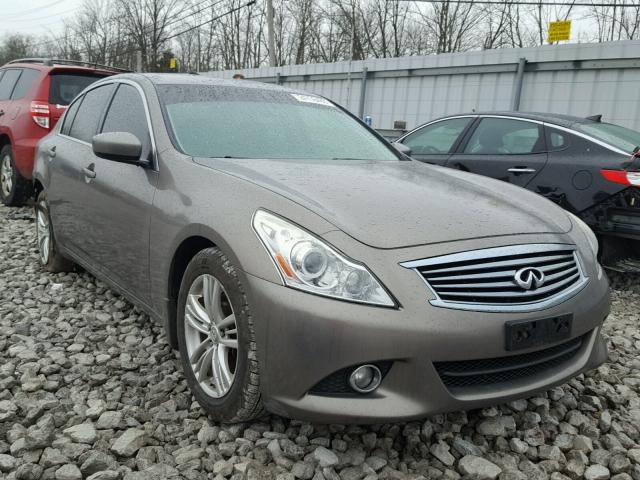 JN1CV6AR4AM460368 - 2010 INFINITI G37 GOLD photo 1