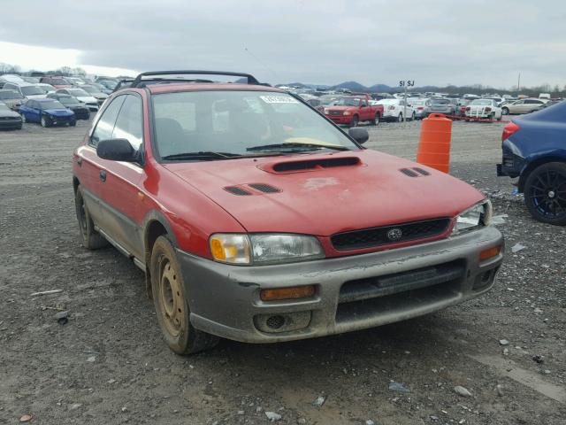 JF1GF4857WH809158 - 1998 SUBARU IMPREZA OU RED photo 1