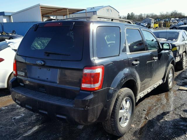 1FMCU0D75AKB31368 - 2010 FORD ESCAPE XLT BLACK photo 4