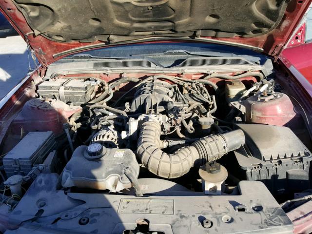 1ZVFT80N755184159 - 2005 FORD MUSTANG RED photo 7