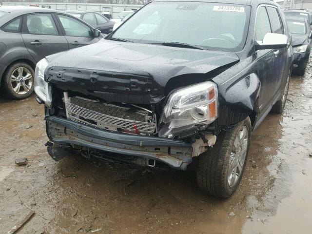 2GKFLXE51C6278856 - 2012 GMC TERRAIN SL BLACK photo 9