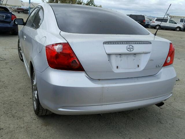 JTKDE167760067631 - 2006 TOYOTA SCION TC 银色 照片 3