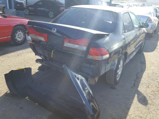 1HGCG66822A034142 - 2002 HONDA ACCORD EX BLACK photo 4