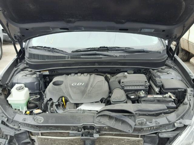 5NPEB4AC3BH034147 - 2011 HYUNDAI SONATA GLS GRAY photo 7