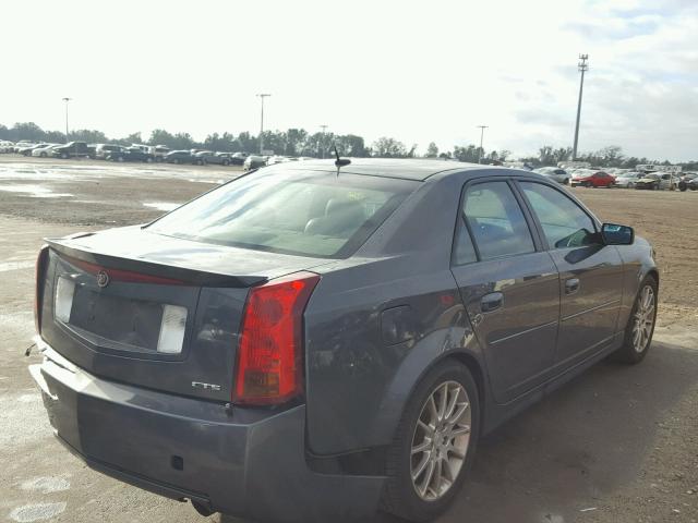 1G6DP577170147843 - 2007 CADILLAC CTS HI FEA GRAY photo 4